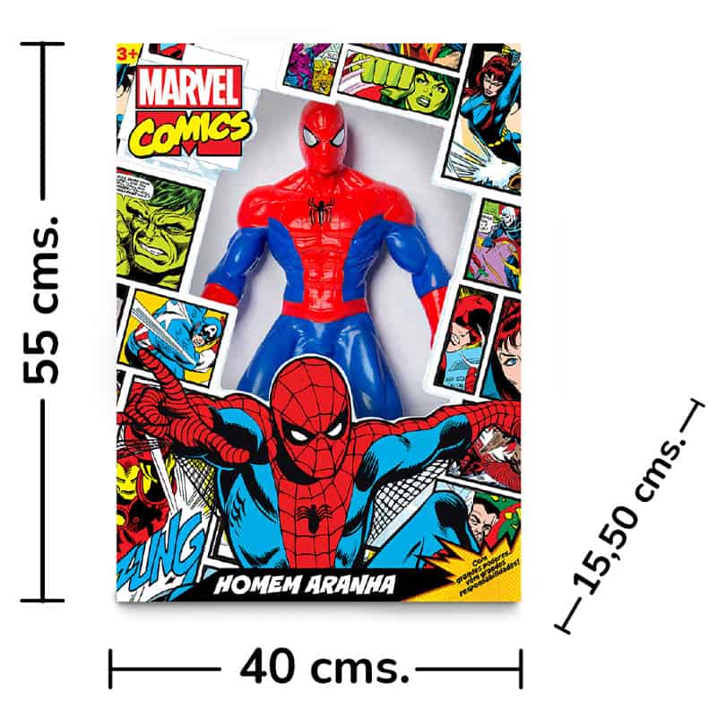 Avengers Figura de Colección Spiderman Articulado 55 cm - Juguetería  Estimularte - juguetes