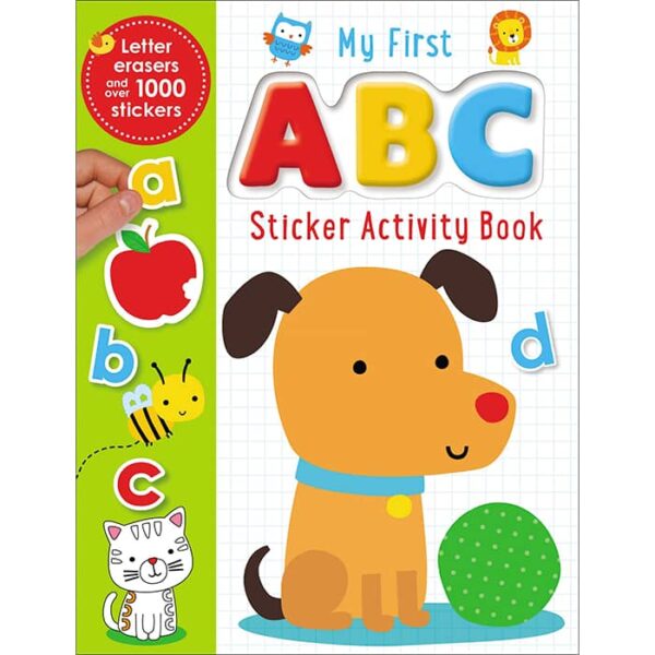 HABLAR ESCRIBIR LEER STICKER BOOKS MY FIRST ABC ACTIVITY BOOK LIBRO DE PEGATINAS MI PRIMER LIBRO DE ACTIVIDADES ABC Make Believe Ideas