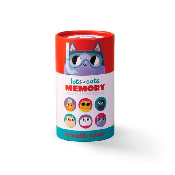 JUEGO-LOGICA-CANISTER-MEMORY-LOTS-OF-CATS-JUEGO-DE-MEMORIA-DE-BOTE-MUCHOS-GATOS-Crocodile-Creek-2118409