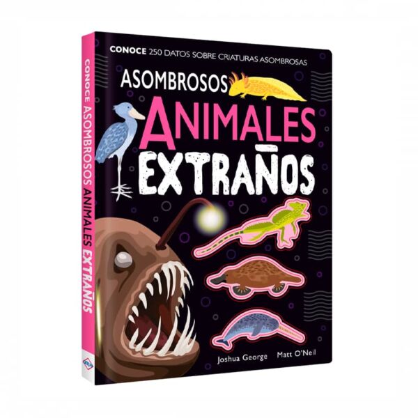 Lexus-Libro-ASOMBROSOS ANIMALES EXTRAÑOS