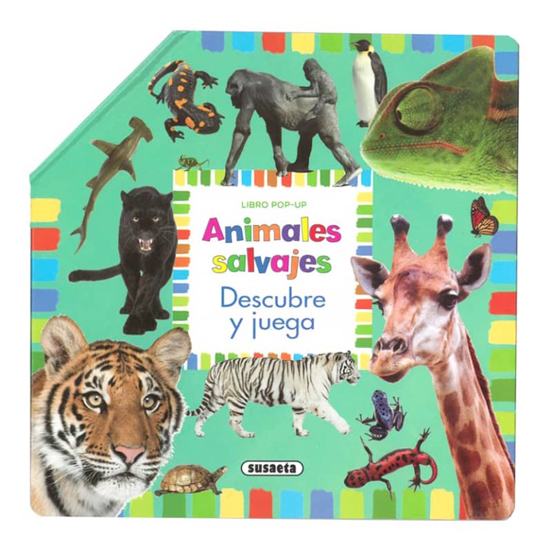 ANIMALES SALVAJES PRIMER LIBRO PEGATINAS » Libreria Alzofora