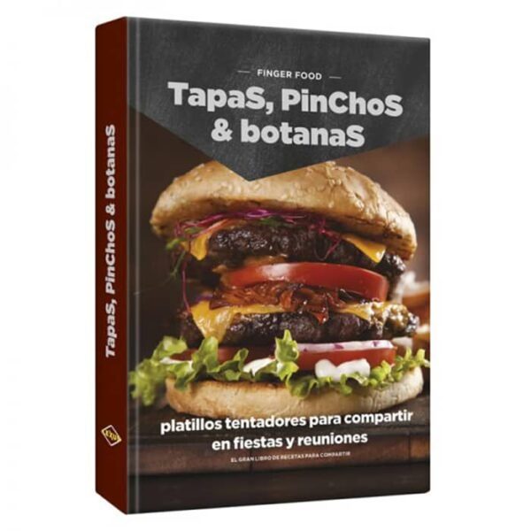 Lexus-Libro-Fingers Food Tapas, Pinchos y Botanas - Autor Desconocido