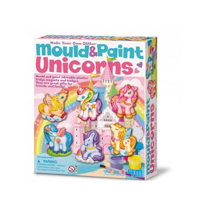 Set de plastilina más moldes con temática Unicornio de Play Go