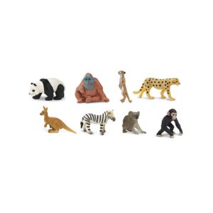 Safari ANIMALES EXOTICOS Minis Paquete divertido