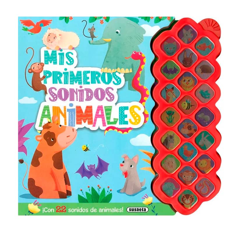 Libros De Sonidos Animales En Inglés y Español Juguetes Para Niños 1 2 3 4  Años