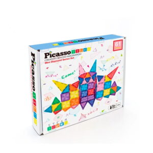 SET MAGNETICO STEAM 61 PIECE MINI DIMOND SET SET DE 61 PIEZAS DE MINI DIAMANTE Picasso Tiles PTM61