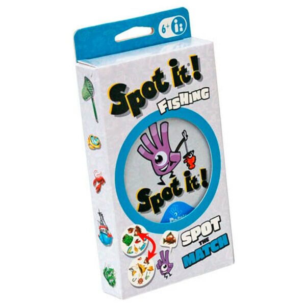 SPOT IT ! FISHING ECOBLISTER JUEGO DE CARTAS DE CONCENTRACION