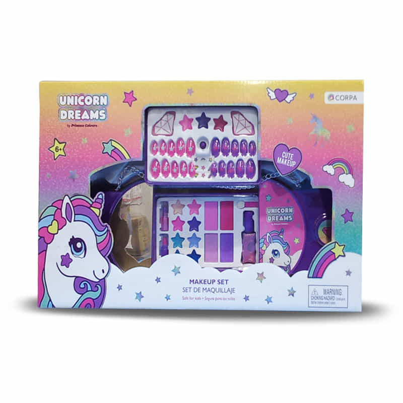 Set De Maquillaje Y Manicure Para Niñas Estilo Unicornio - Juguetería  Estimularte - juguetes