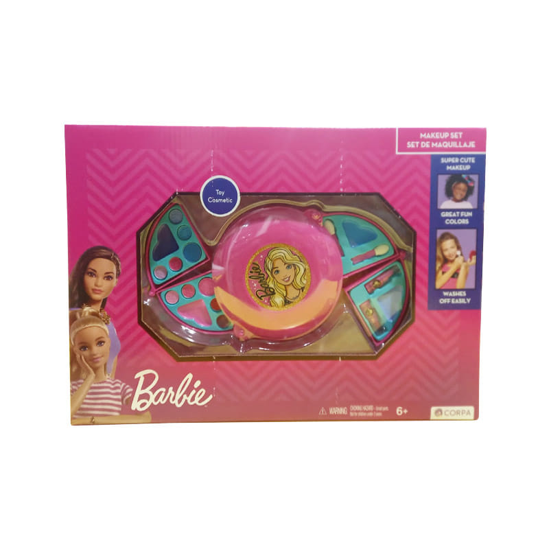 Set Redondo De Maquillaje Barbie - Juguetería Estimularte - juguetes