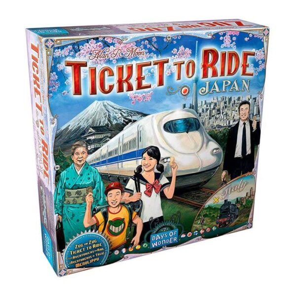 JUEGO DE MESA ¡AVENTUREROS AL TREN ITALIA JAPON!