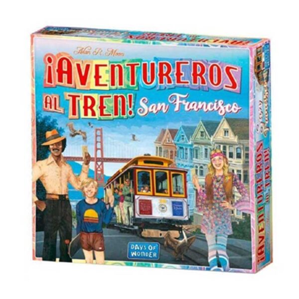 JUEGO DE MESA ¡AVENTUREROS AL TREN SAN FRANCISCO!