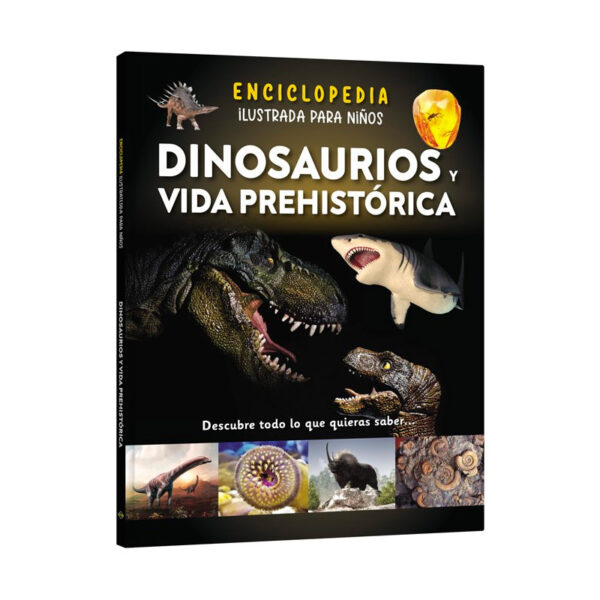 Libro Enciclopedia Dinosaurios Y Vida Prehistorica Lexus