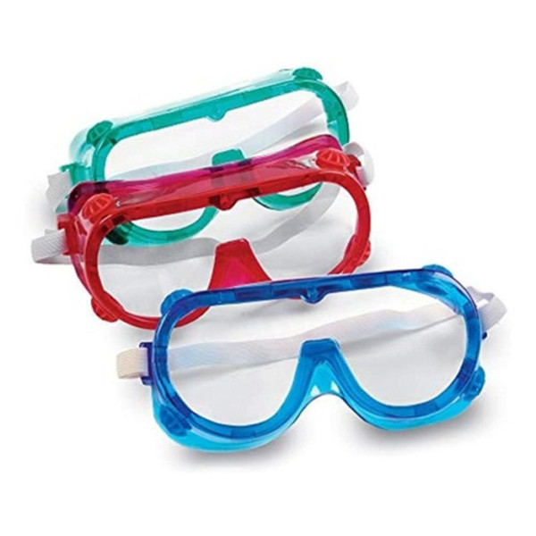 COLORED SAFETY GOGGLES